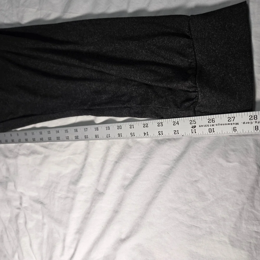 True Religion Mens Jogger Lounge Pants Charcoal Gray Horseshoe‎ Logo Large